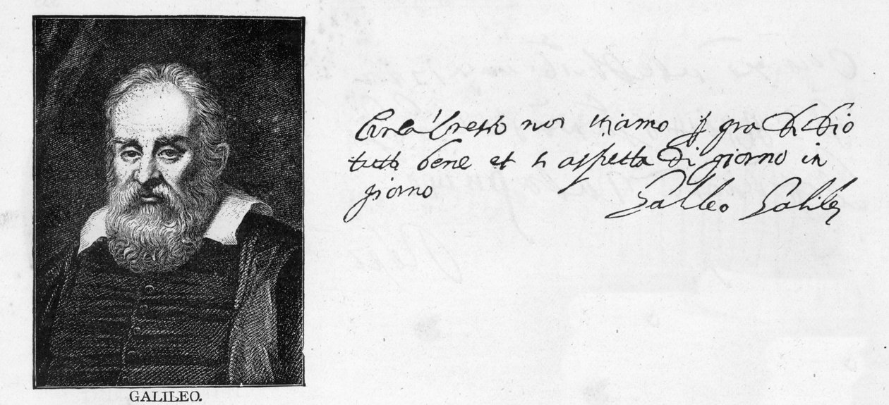 Galileo Galilei写给立陶宛维尔纽斯的弟弟米开朗基罗的信，写于1601年11月20日，帕多瓦 作者 不明