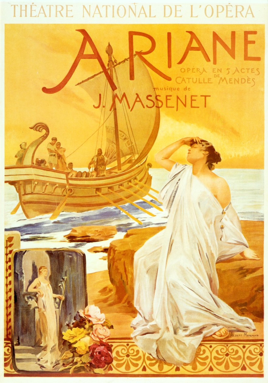 Jules MASSENET  -  ARIANE 作者 不明