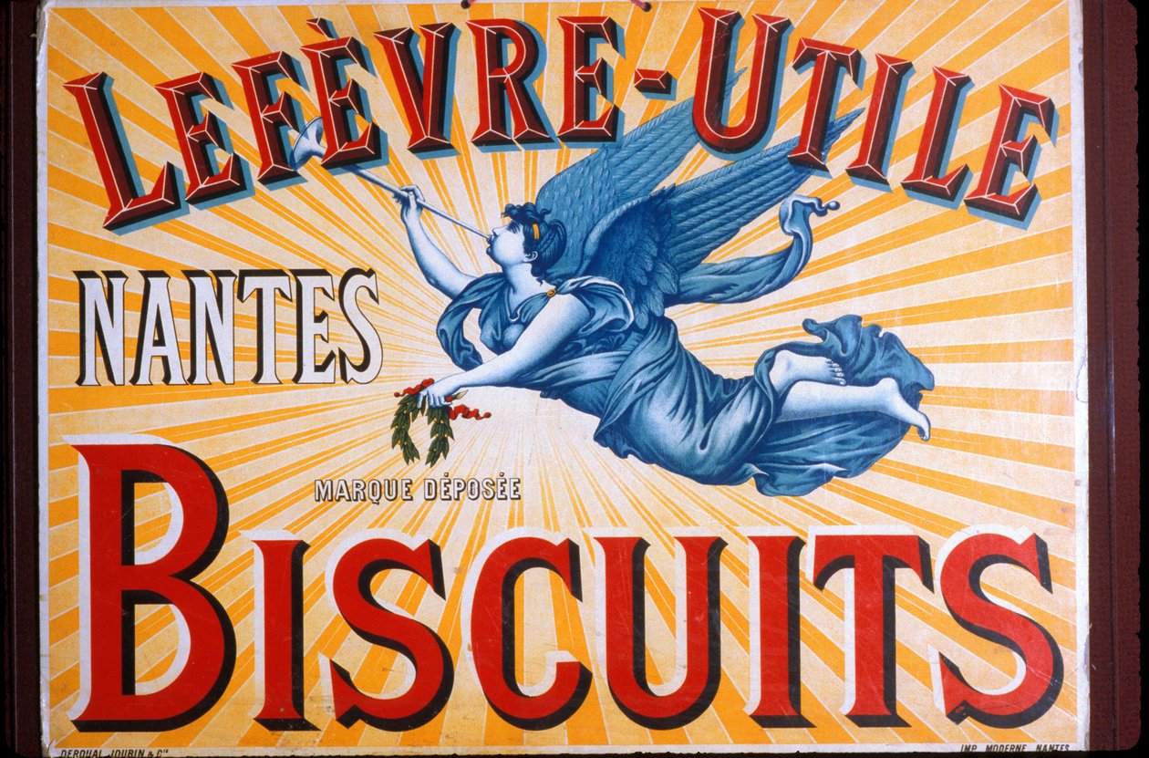 Loire Atlantique N * 165  - 南特 - 装饰艺术博物馆 - 世博会：“”La Biscuiterie Nantaise“” 作者 不明