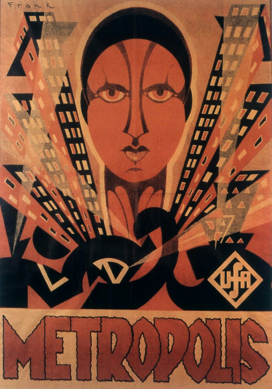 大都会，由Fritz Lang执导，1927年 作者 不明