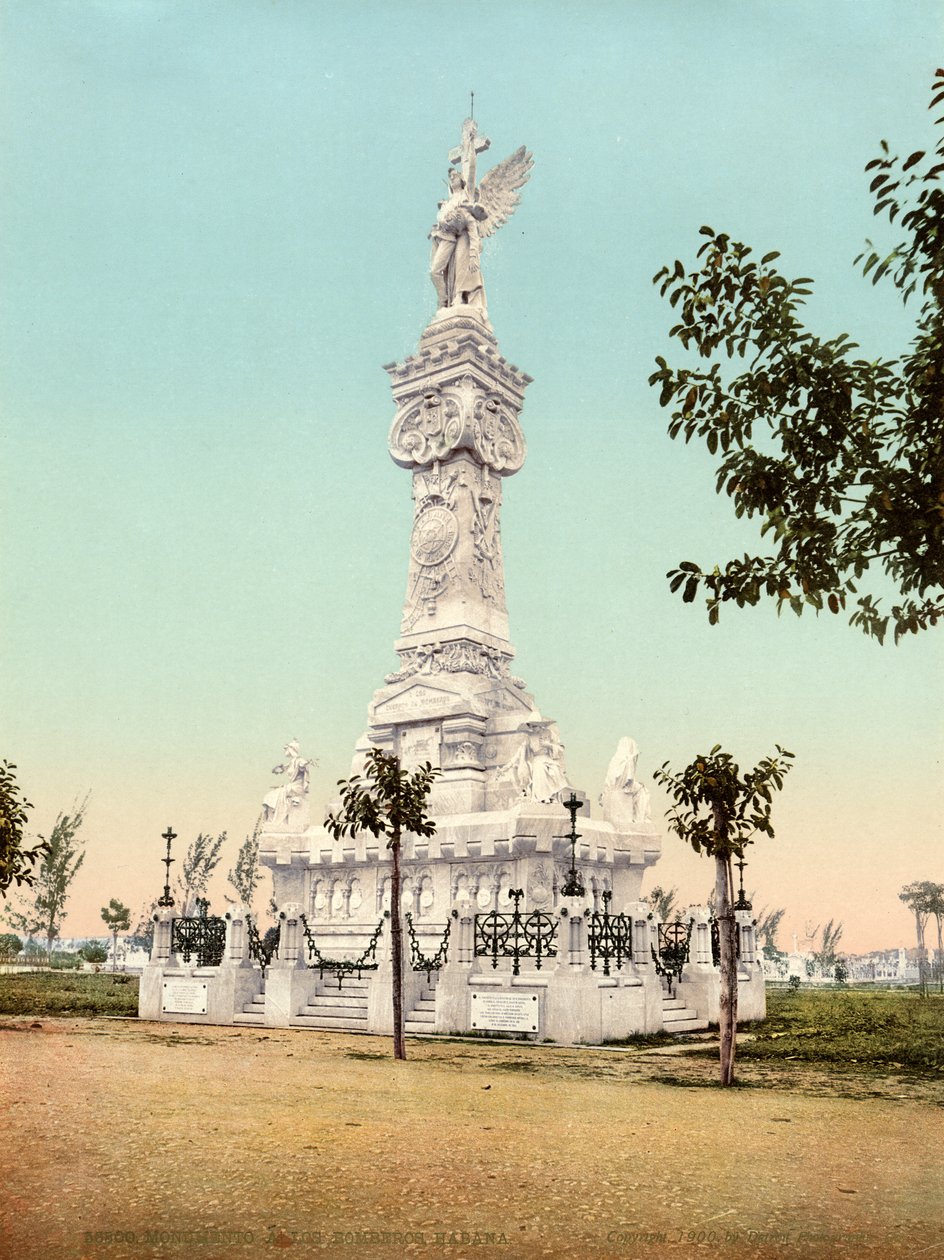 消防员纪念碑，Cemeterio de Colon，哈瓦那，1900年 作者 不明
