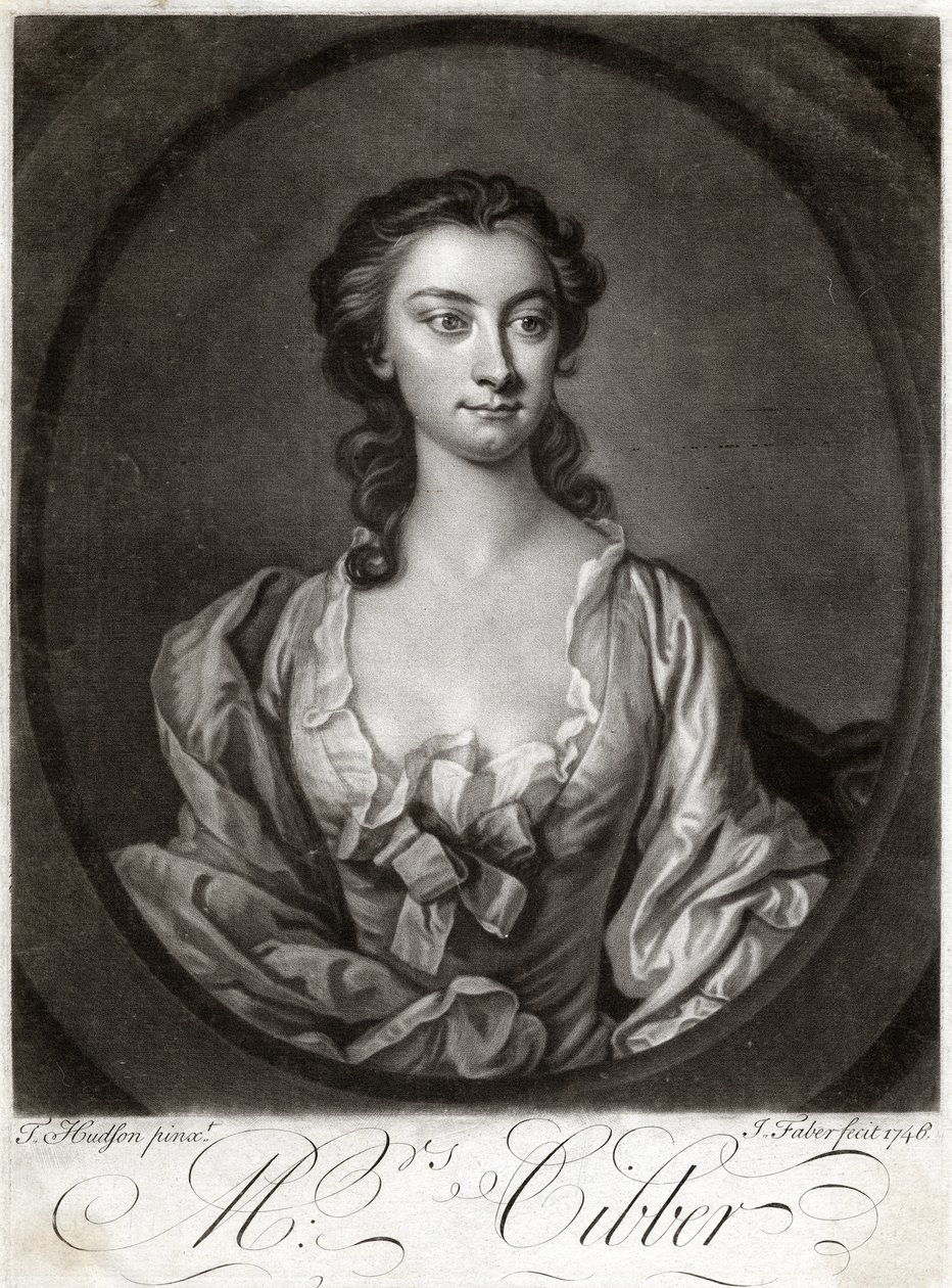 西布尔夫人（Susanna Maria），1746年。 作者 不明