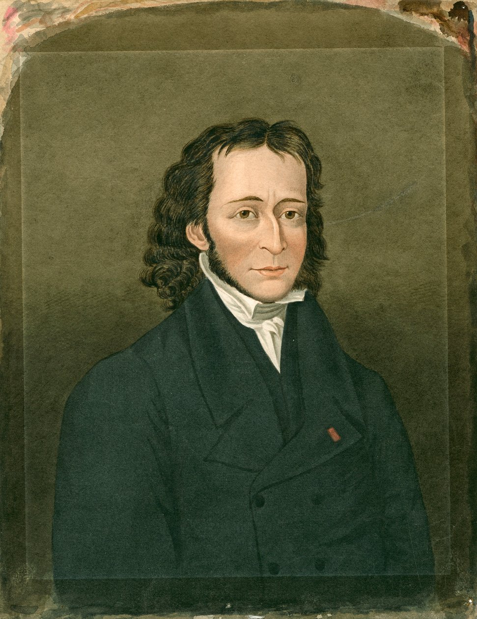 Nicolo Paganini 作者 不明