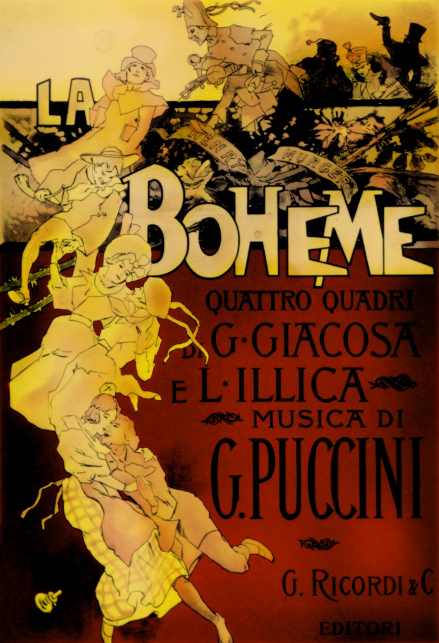 PUCCINI  -  La Boheme 作者 不明