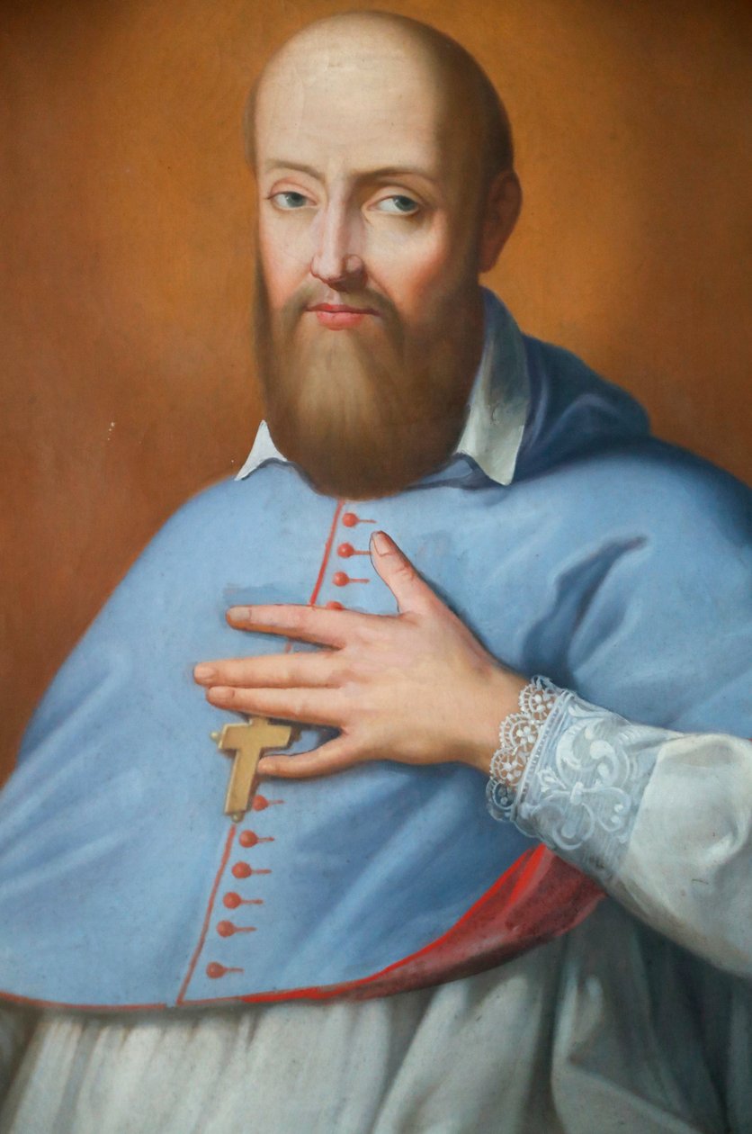 St Francis de Sales，绘画，探视修道院，Marclaz，法国 作者 不明