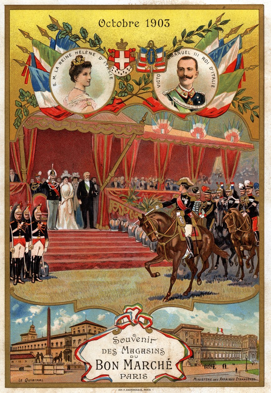 Victor Emmanuel III。 作者 不明