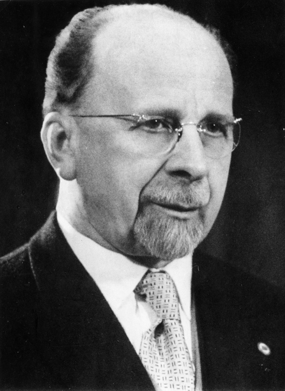 Walter Ulbricht，Gdr国家委员会主席，德国社会主义统一党中央委员会第一书记（Sed），1961年。 作者 不明