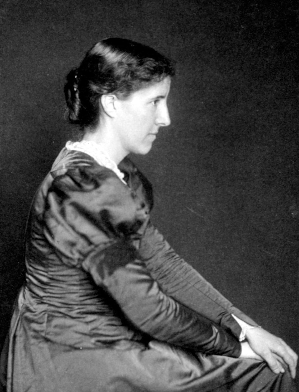 Charlotte Perkins Gilman的肖像（1860-1935） 作者 美国摄影师