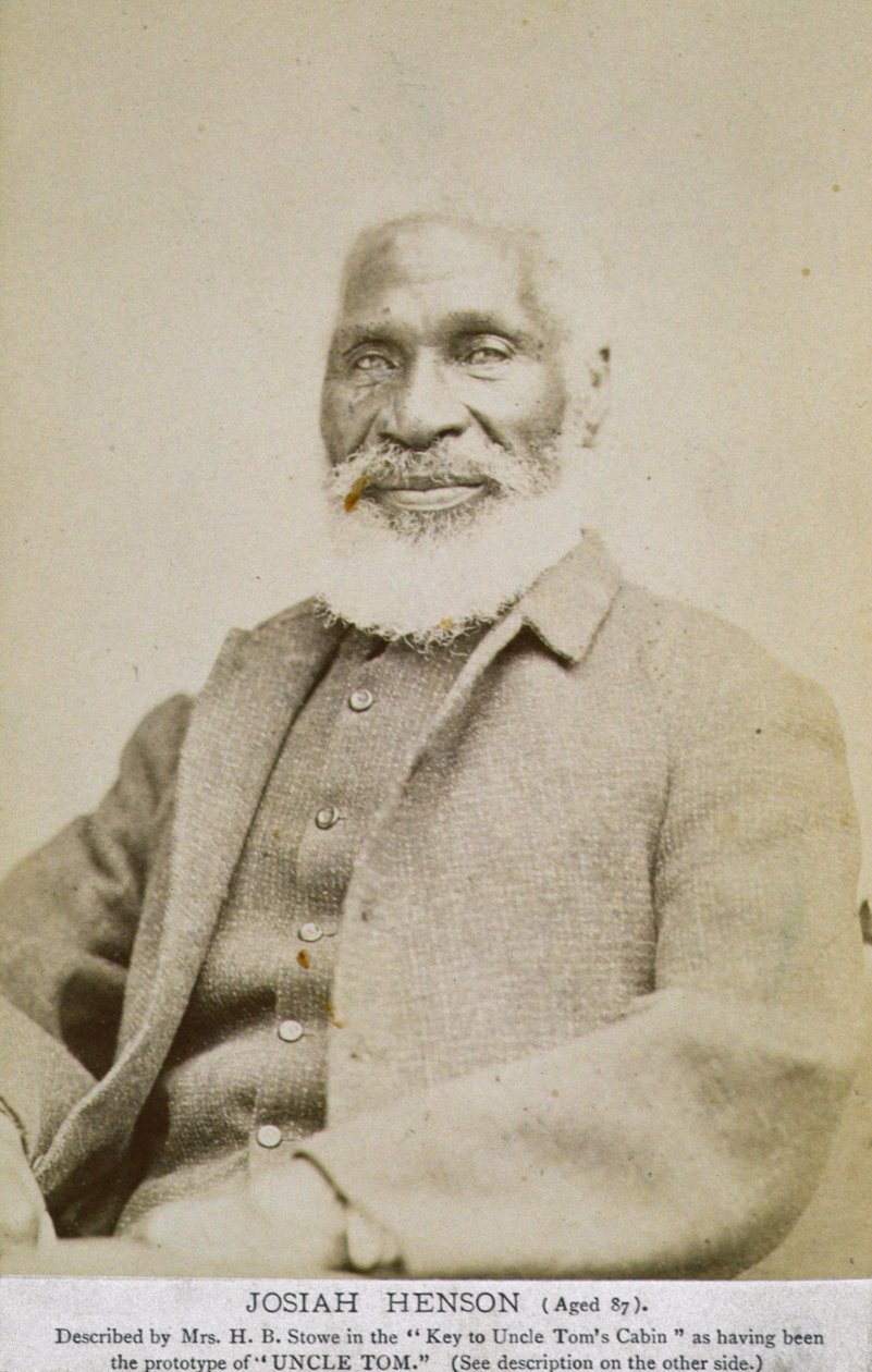 Josiah Henson（1789-1883）1876年的肖像 作者 美国摄影师
