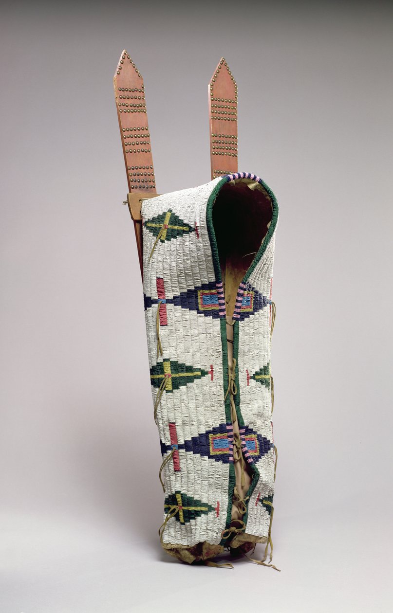 婴儿背带，Cheyenne，c.1885 作者 美国学校