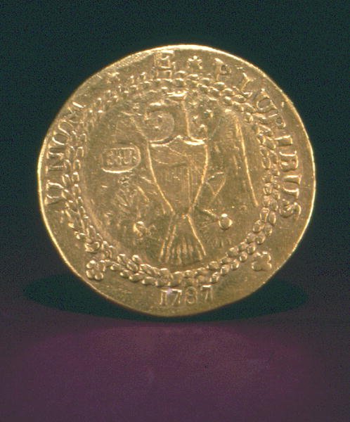 Brasher Doubloon，纽约，1787年（金） 作者 美国学校