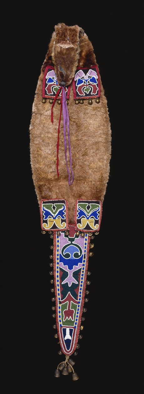 Mide bag，Winnebago，c.1870 作者 美国学校