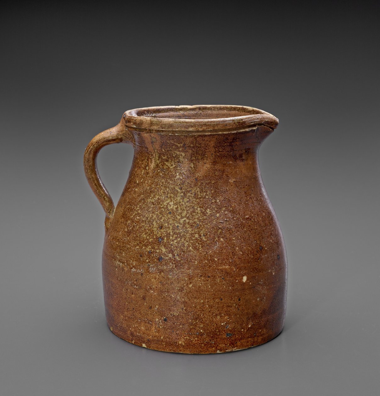投手，c。 1873-1900（滑釉粗陶器） 作者 美国学校