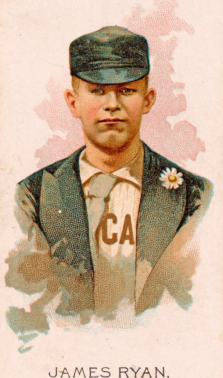 James Ryan的肖像，1887年 作者 美国学校