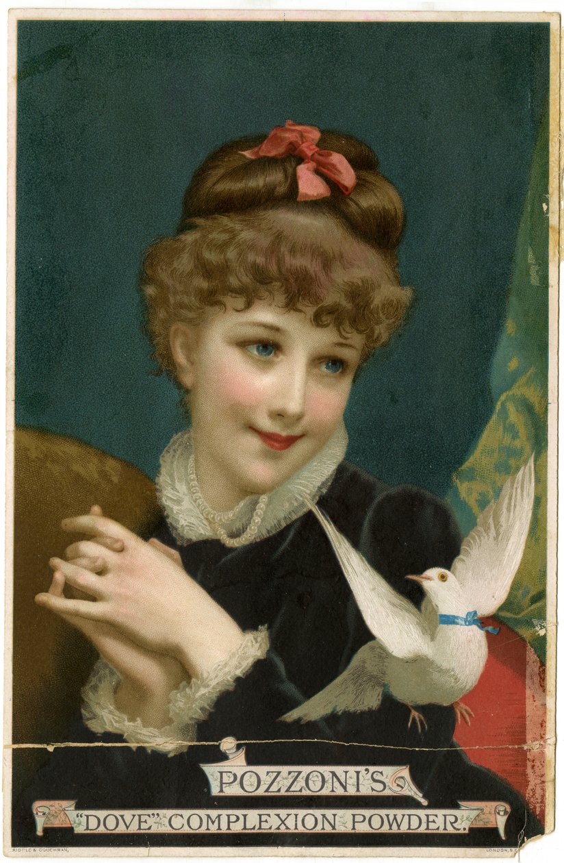 Pozzonis Dove肤色粉[交易卡正面]（彩色光刻[交易卡]） 作者 美国学校