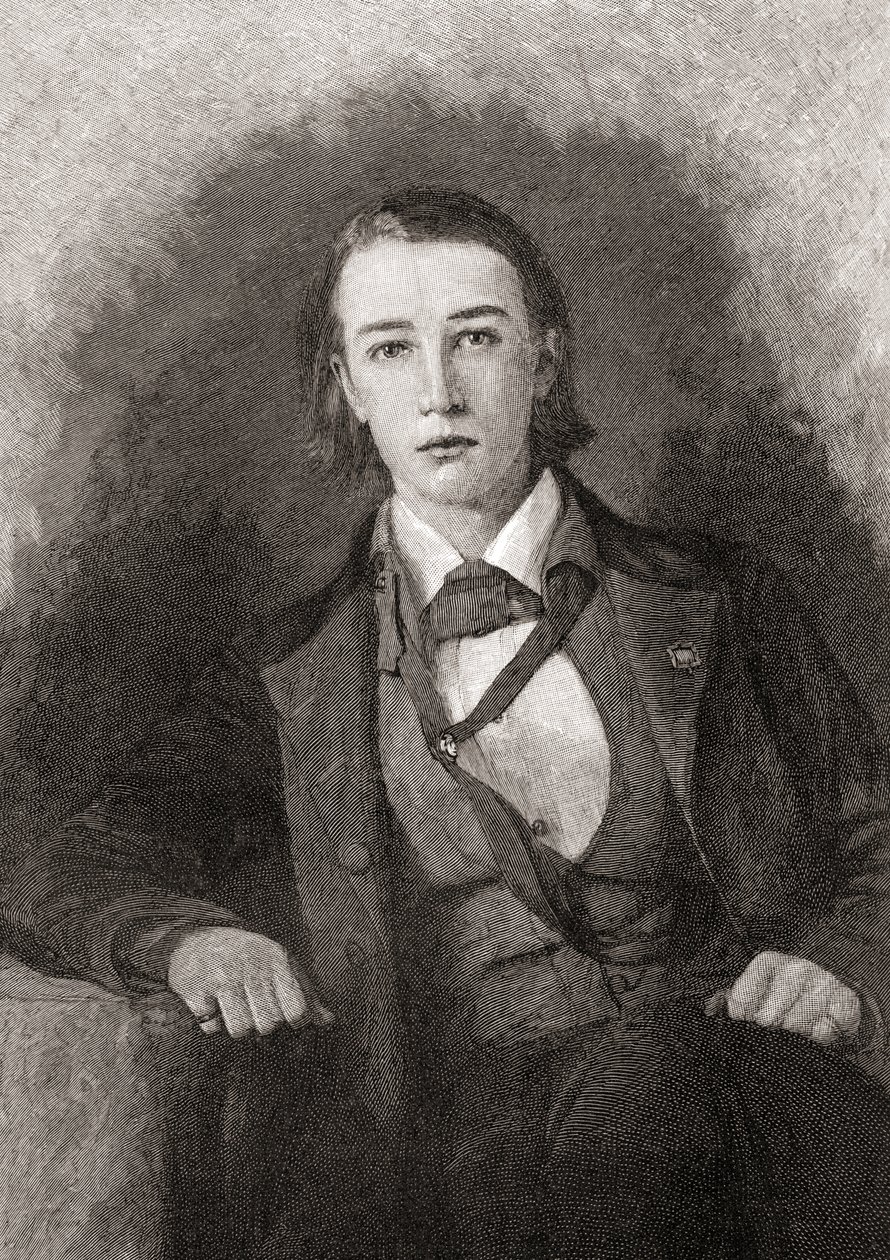 Sidney Clopton Lanier，来自The Century Illustrated Monthly Magazine，于1884年出版 作者 美国学校