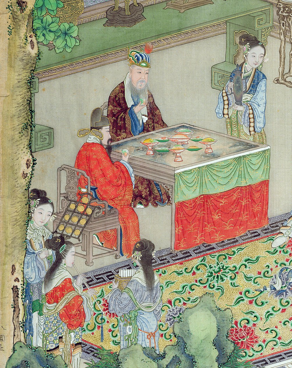接受中文普通话（丝绸上的颜色）（细节176863） 作者 中文学校