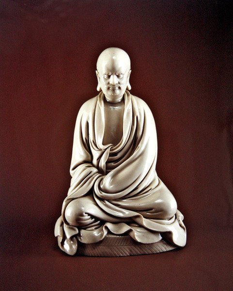 菩提达摩（达摩），明朝（1368-1644）（瓷器） 作者 中文学校