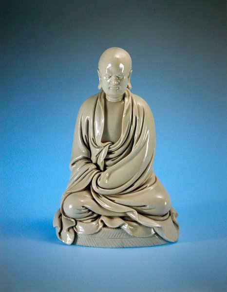 菩提达摩（达摩），明朝（1368-1644）（瓷器） 作者 中文学校