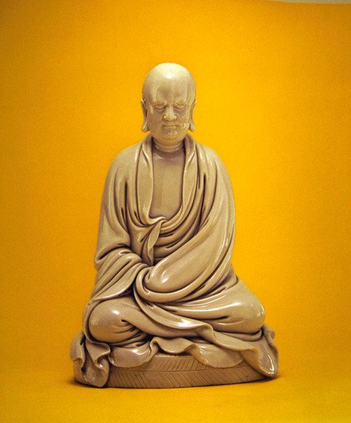 菩提达摩（达摩），明朝（1368-1644）（瓷器） 作者 中文学校