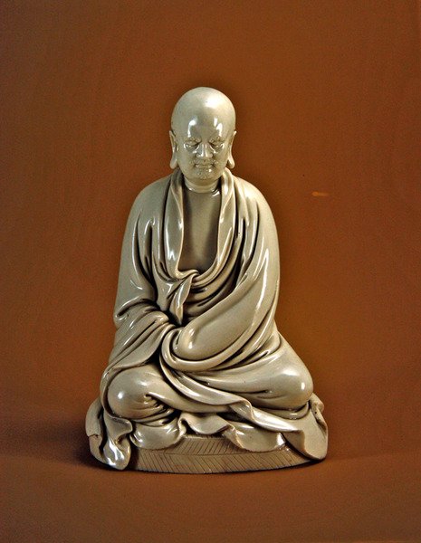 菩提达摩（达摩），明朝（1368-1644）（瓷器） 作者 中文学校