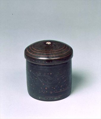 盒子，中国，西汉，公元前206年 - 公元前6年（漆器） 作者 中文学校