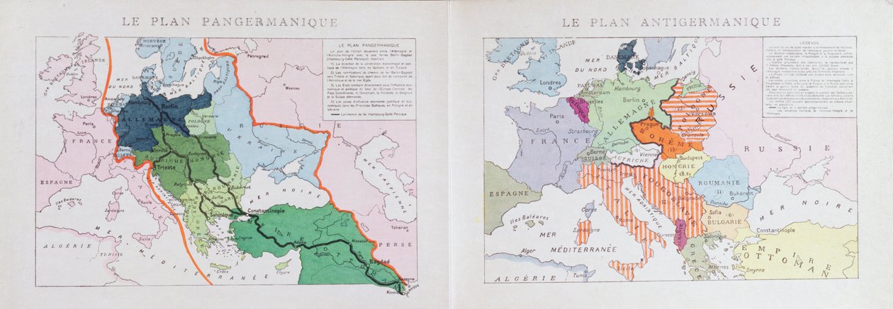 1914年1917年第一次世界大战后，泛欧洲和反德国的欧洲分裂计划 作者 捷克学派