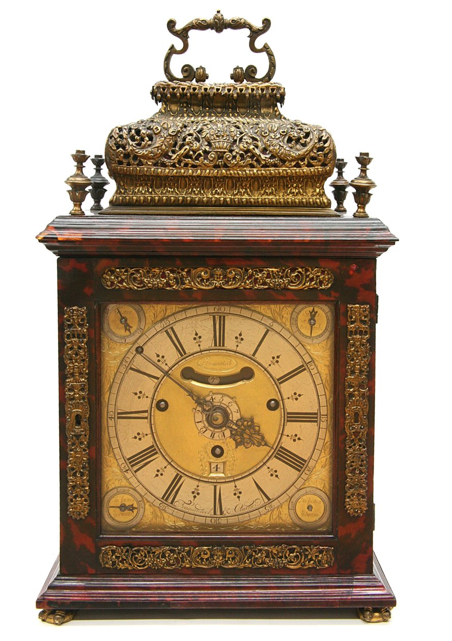 春天时钟，c.1695 作者 荷兰学校