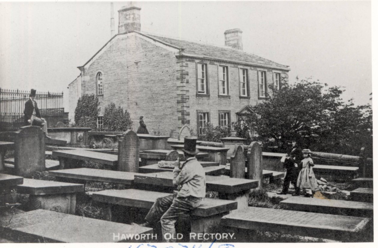 Haworth Parsonage，Pre-Wade Extension c.1878 作者 英国摄影师