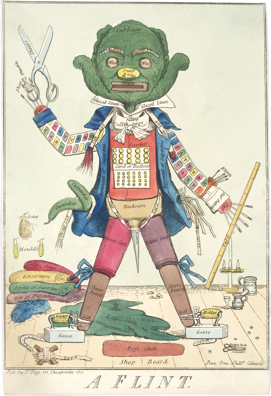 A Flint，1811（手工蚀刻） 作者 英语学校