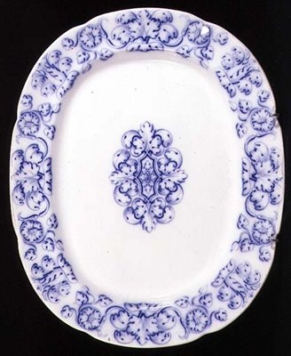 Albertoli图案斯塔福德郡板块，1860（陶瓷） 作者 英语学校