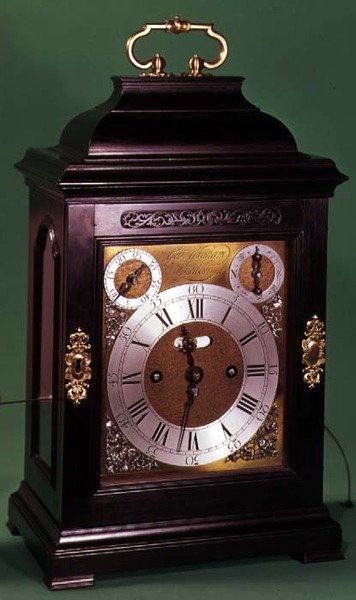 支架时钟，乔治格雷厄姆（1673-1751）c.1750 作者 英语学校
