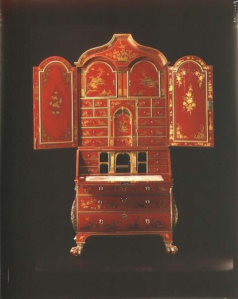 开放式书柜书柜，英文，c.1700（红日本） 作者 英语学校
