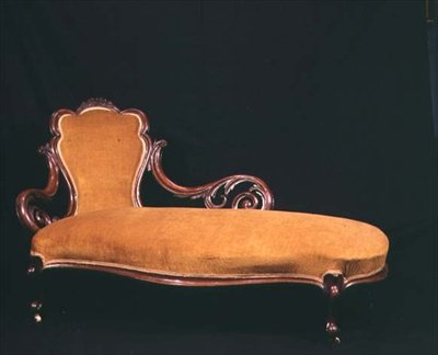 贵妃椅，1860年（胡桃木） 作者 英语学校