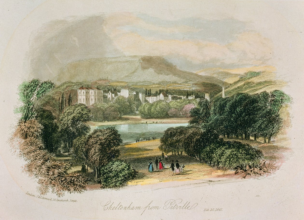 切尔滕纳姆：来自皮特维尔，1841年 作者 英语学校