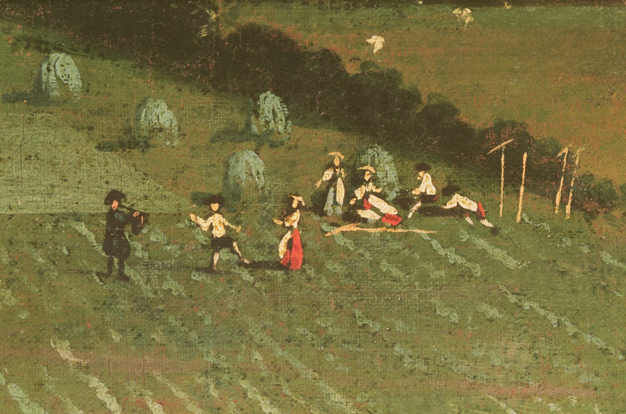 Country Round Dixton Manor，1725（18102的细节） 作者 英语学校