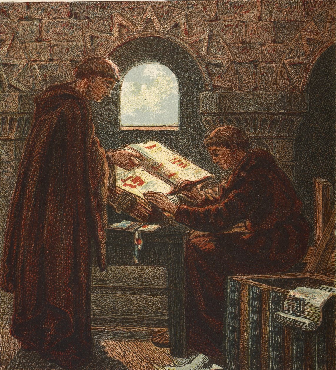 Domesday Book，酒吧。 1890年 作者 英语学校
