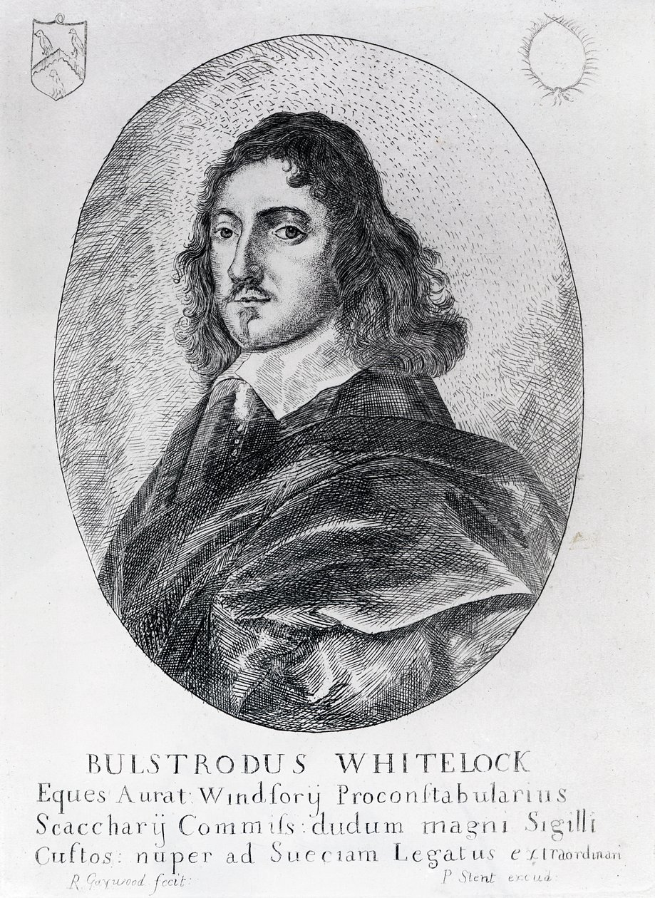 Bulstrode Whitelock的肖像 作者 英语学校