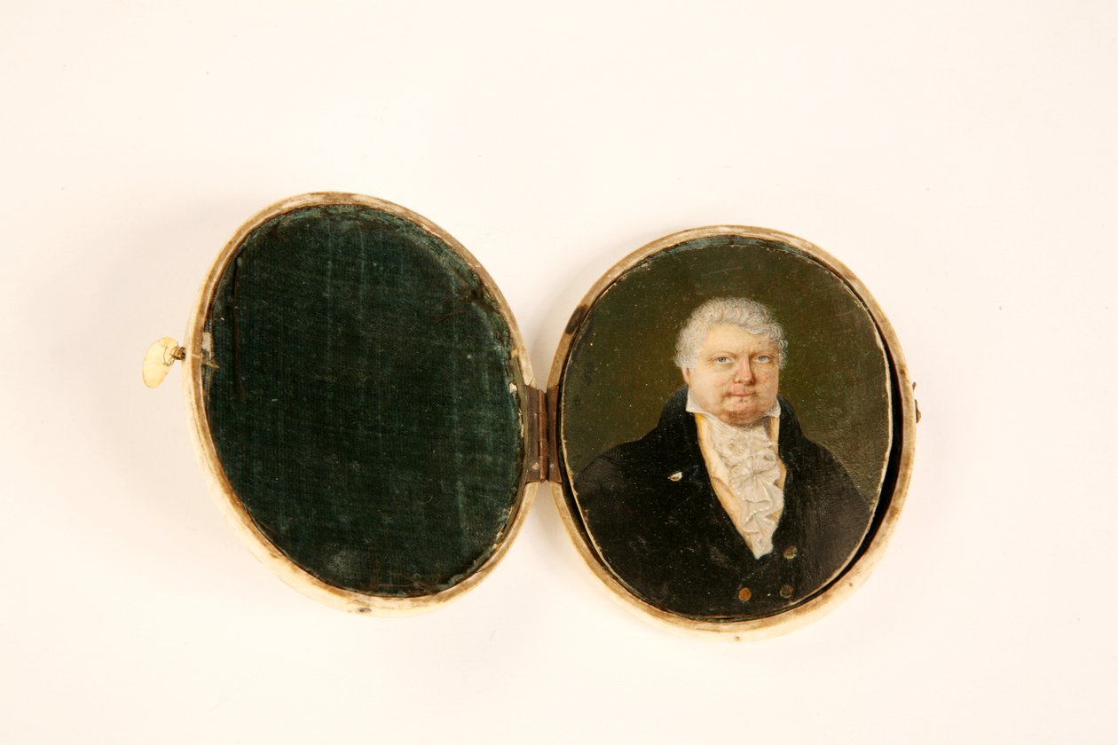 1812年切尔滕纳姆剧院经理John Boles Watson的肖像 作者 英语学校