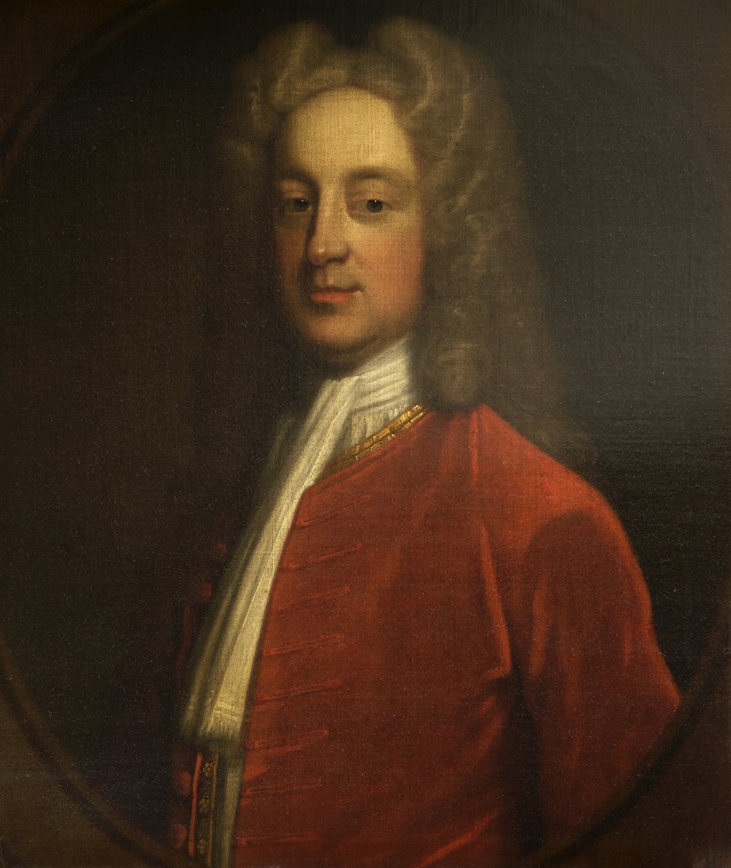 绅士的肖像，c.1750 作者 英语学校