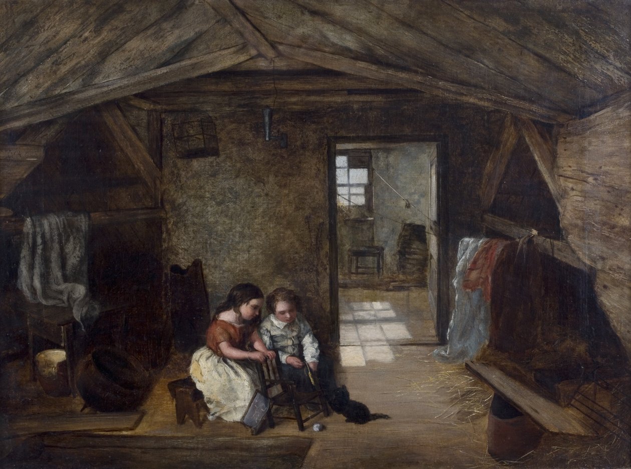 牧师John Wesleys，1856年，纽卡斯尔孤儿院 作者 英语学校