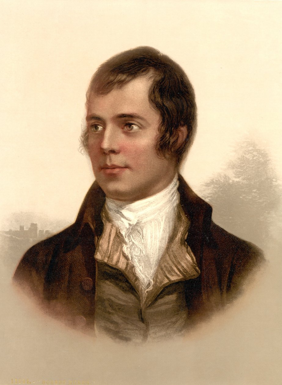 Robert Burns，c.1895 作者 英语学校