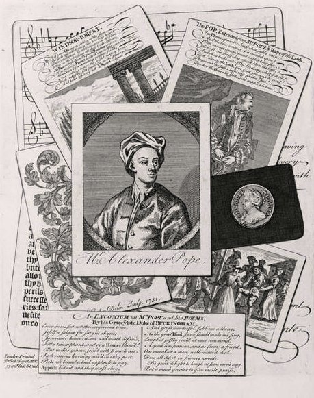 讽刺亚历山大·波普的作品（1688-1744） 作者 英语学校