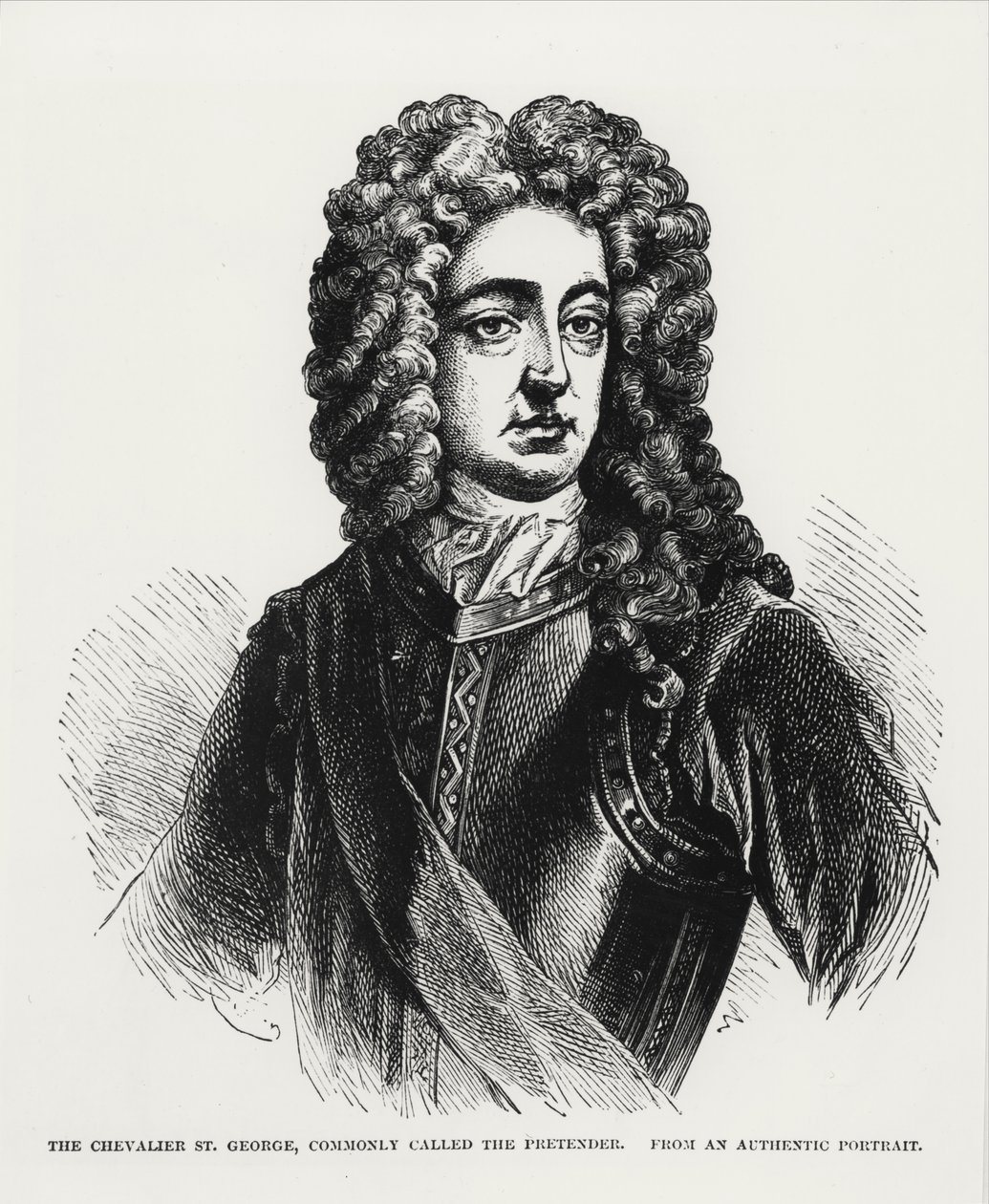 骑士圣乔治，俗称伪装者（1688-1766） 作者 英语学校