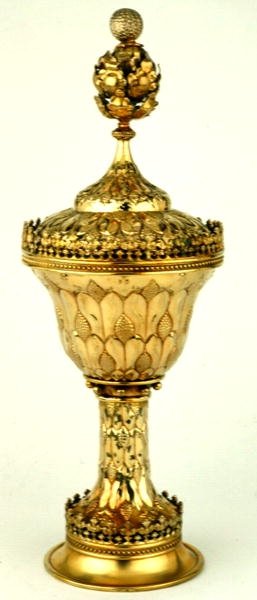 Wardens Grace Cup，c.1480（银镀金）（另请参阅355576） 作者 英语学校