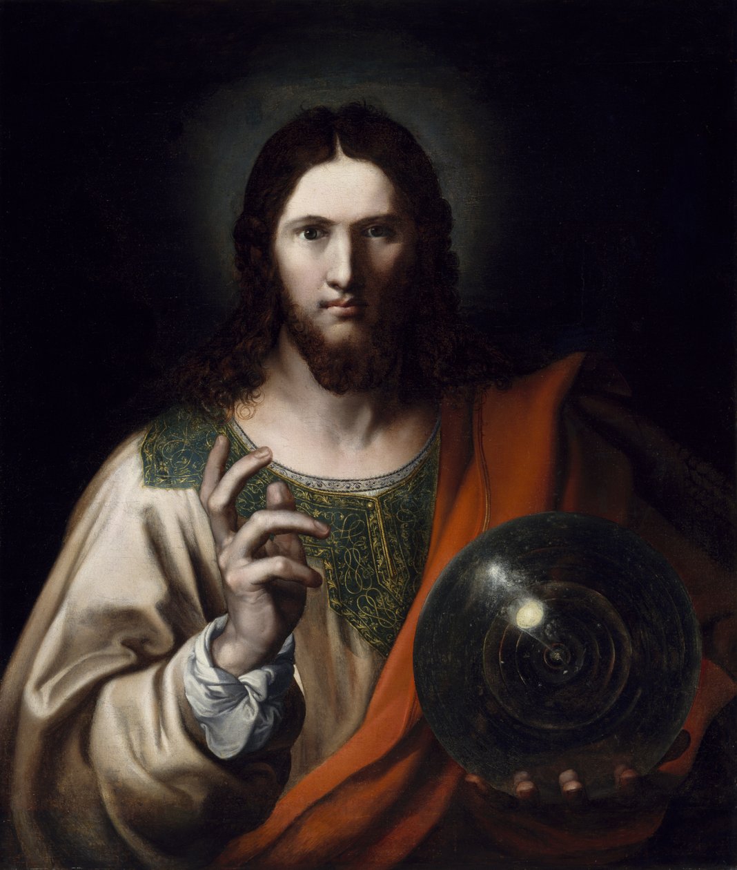 Salvator Mundi，16世纪第三季度 作者 佛兰芒学校