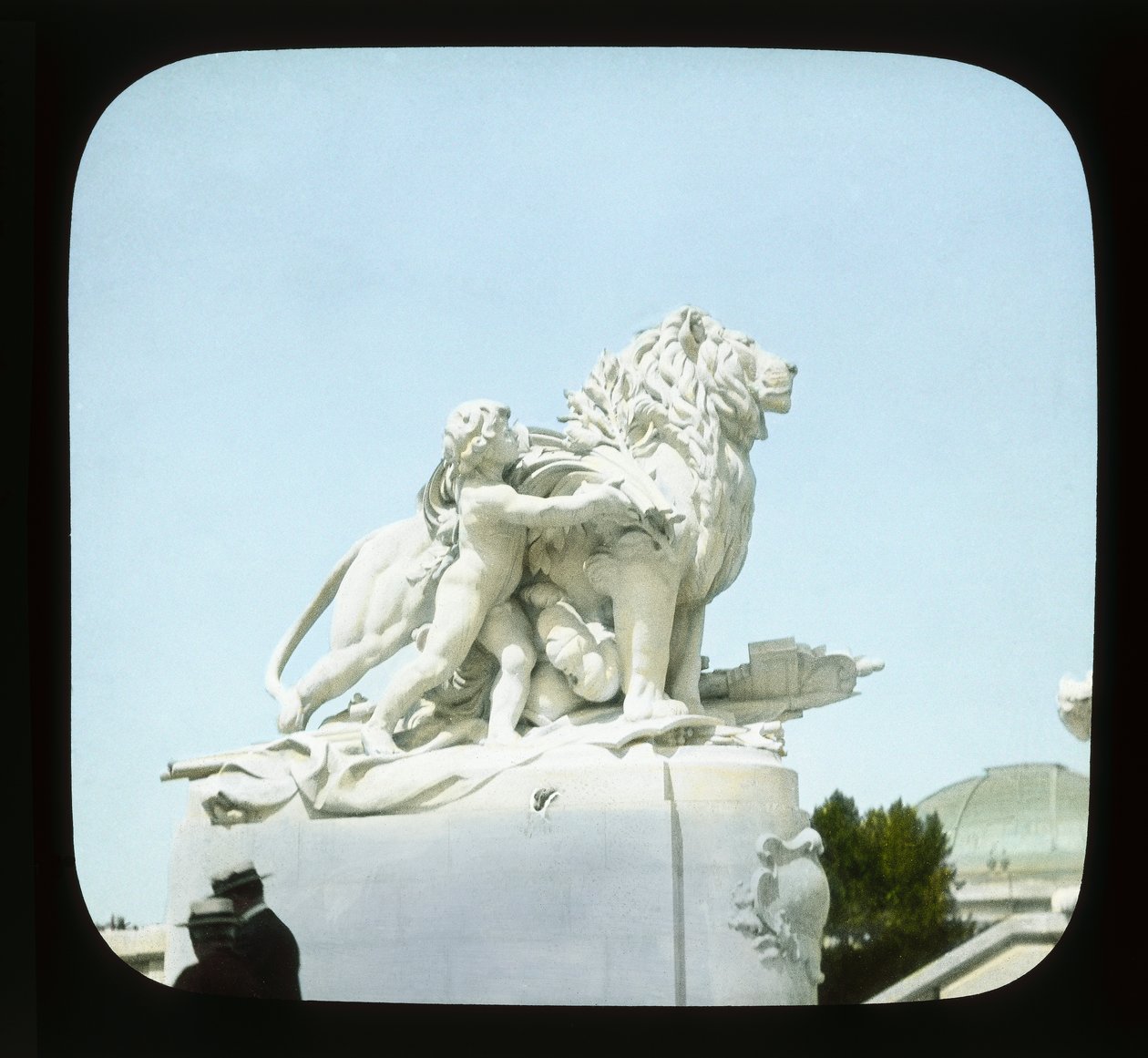 巴黎博览会：Pont Alexandre III，1900年（灯笼幻灯片） 作者 法国摄影师