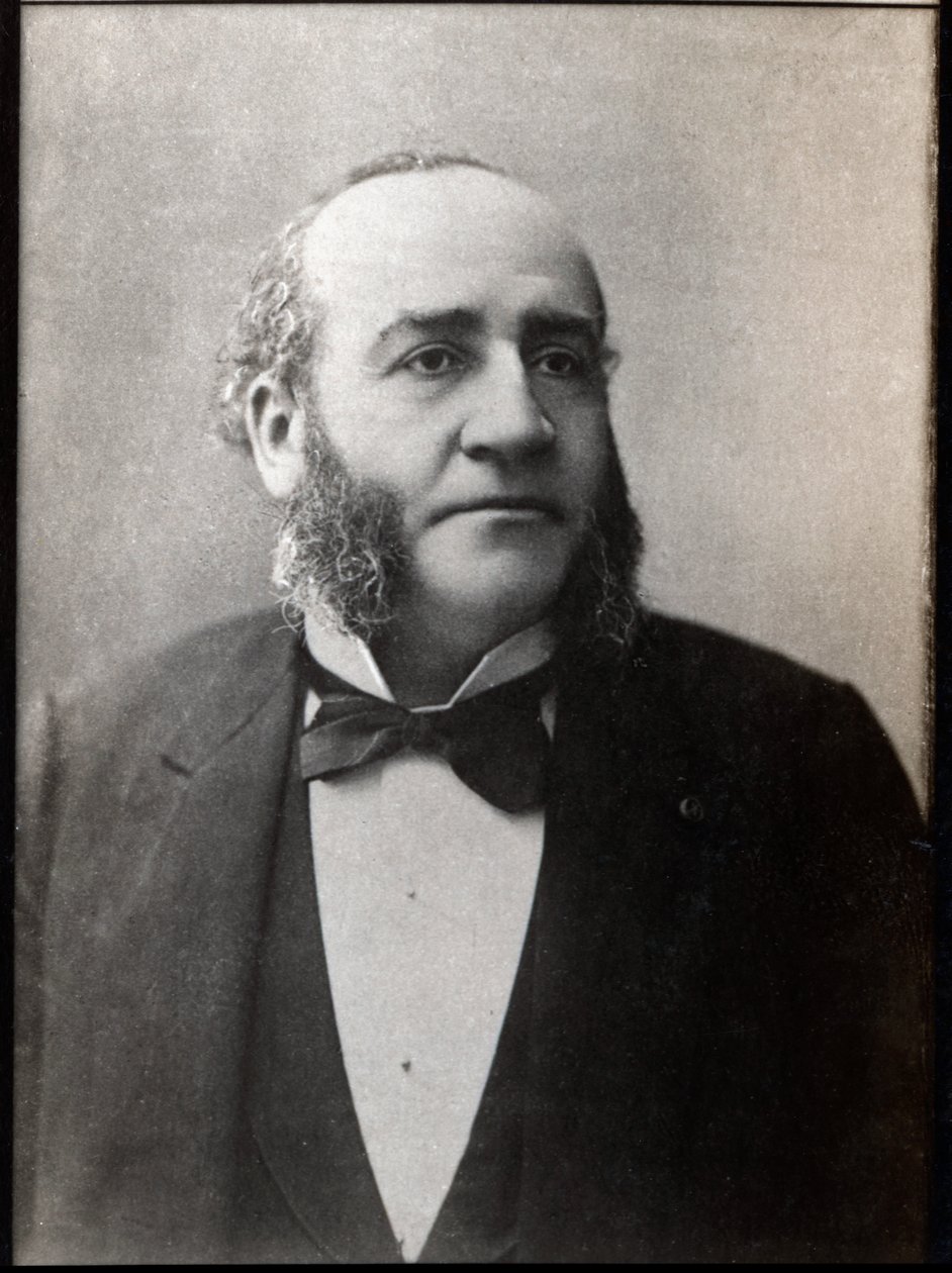 肖像Jules Emile Pean（1830-1898），法国外科医生。 作者 法国摄影师
