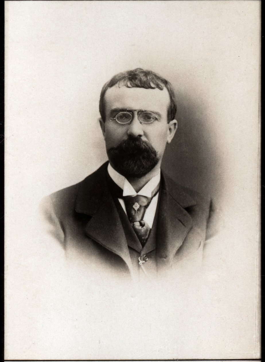 肖像de Jean Louis Barthou（1862-1934），法国政治家。 作者 法国摄影师
