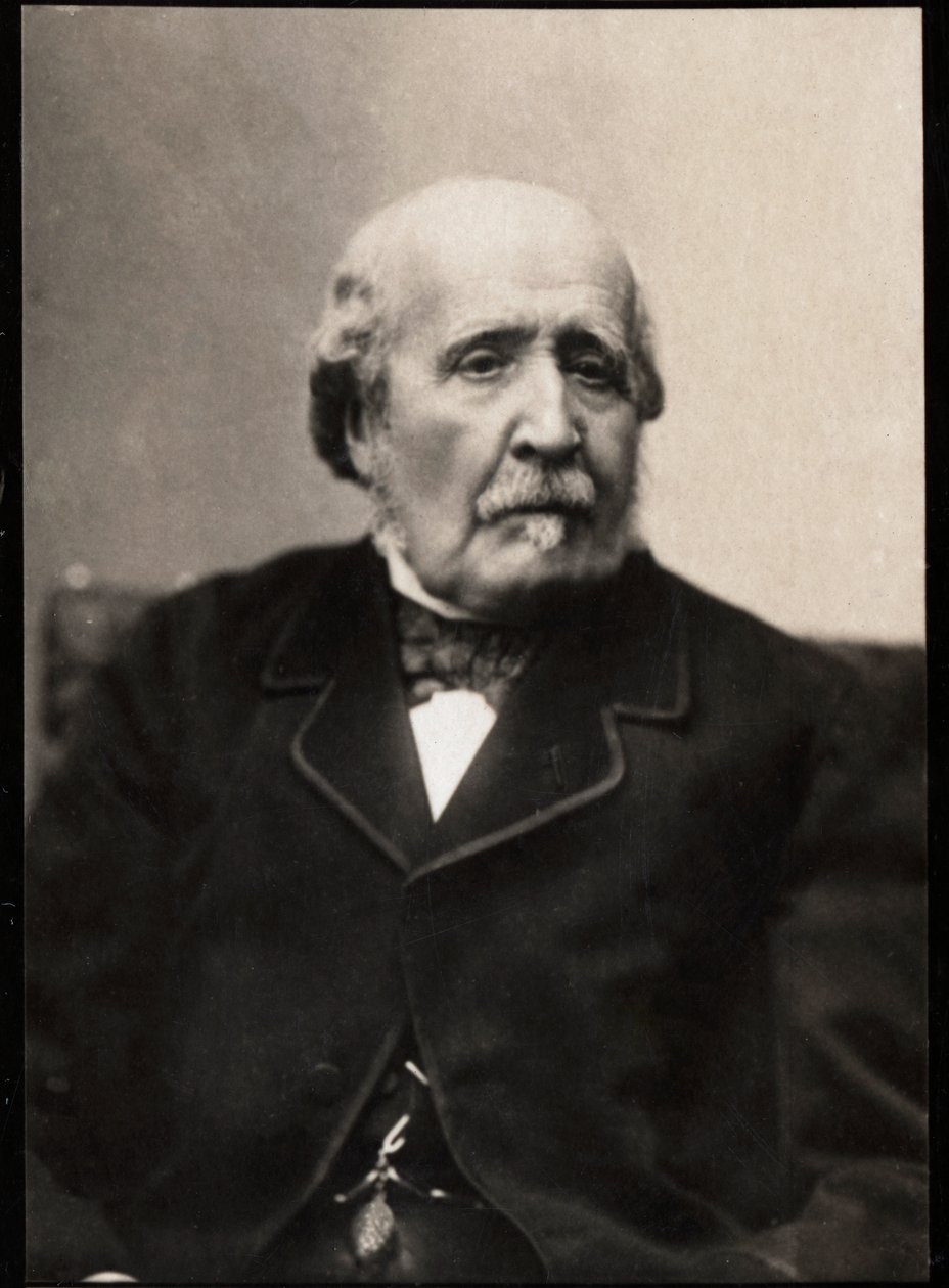 阿尔伯特的肖像，第4 duc de Broglie（1821-1901），法国历史学家和政治家。 作者 法国摄影师